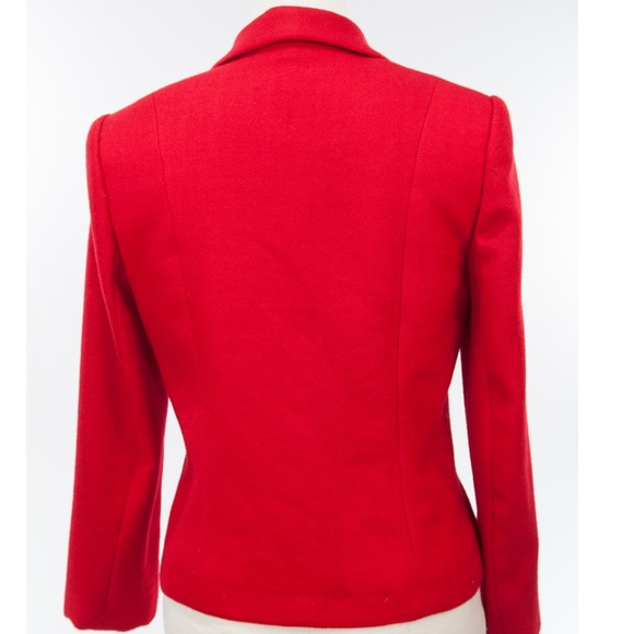 Red handmade Pendleton Wool jacket!  ⚜️ - Picture 4 of 8